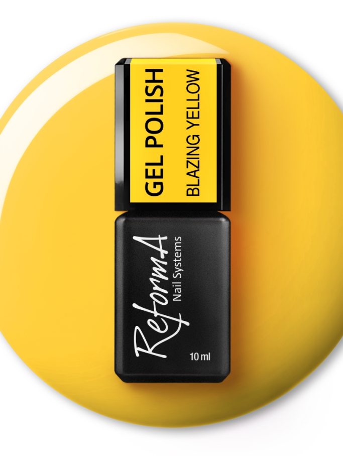 Gel Polish - Blazing Yellow, 10ml