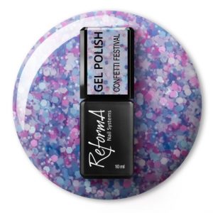 Gel Polish ReformA- Confetti Festival, 10ml