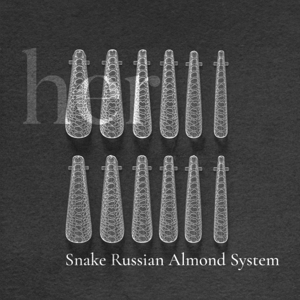 Smart Dual Forms Snake Russian Almond System 120pcs, HER