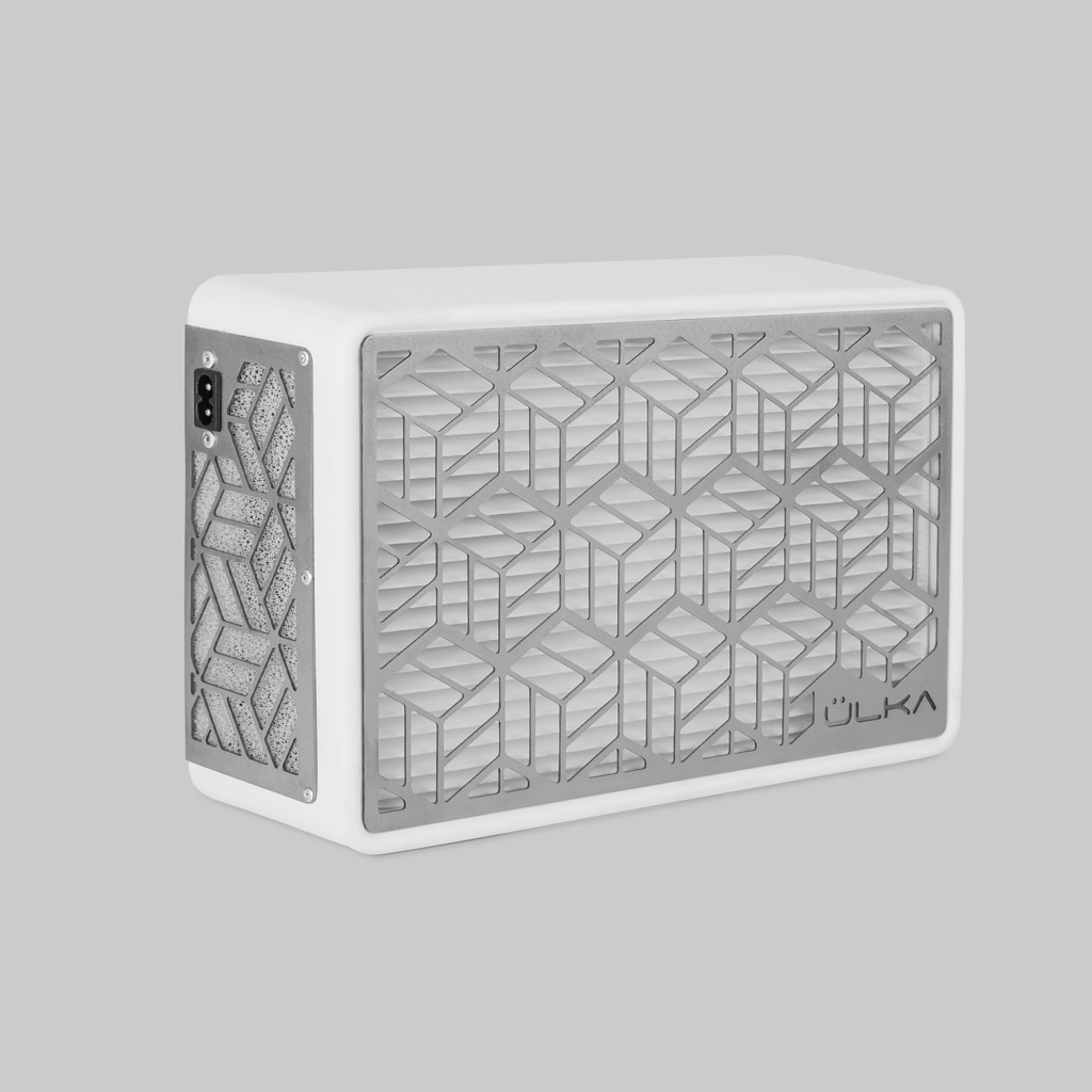 ÜLKA Bee DESKTOP NAIL DUST COLLECTOR WHITE