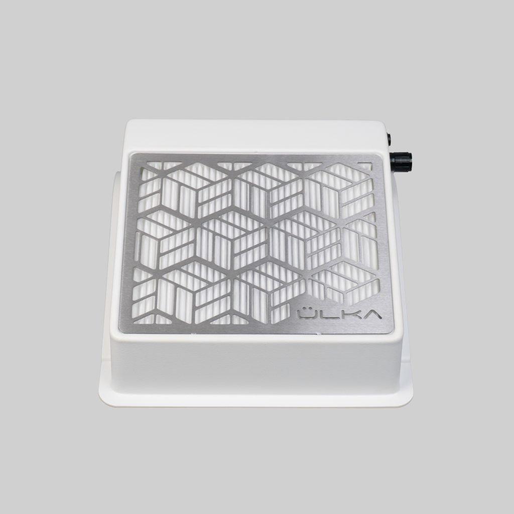 ÜLKA Tiny DESKTOP NAIL DUST COLLECTOR WHITE