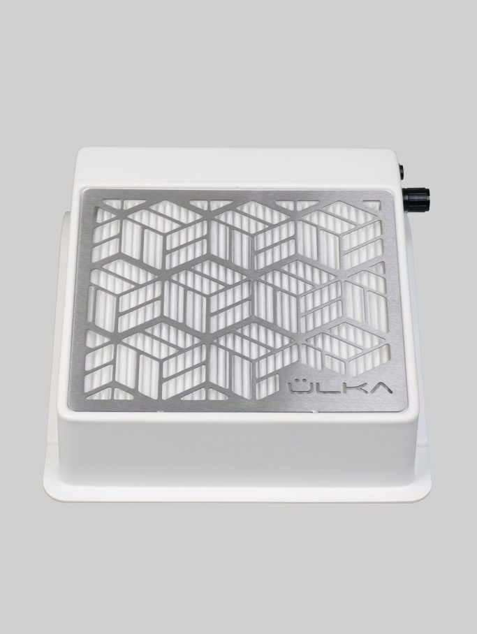 ÜLKA Tiny DESKTOP NAIL DUST COLLECTOR WHITE