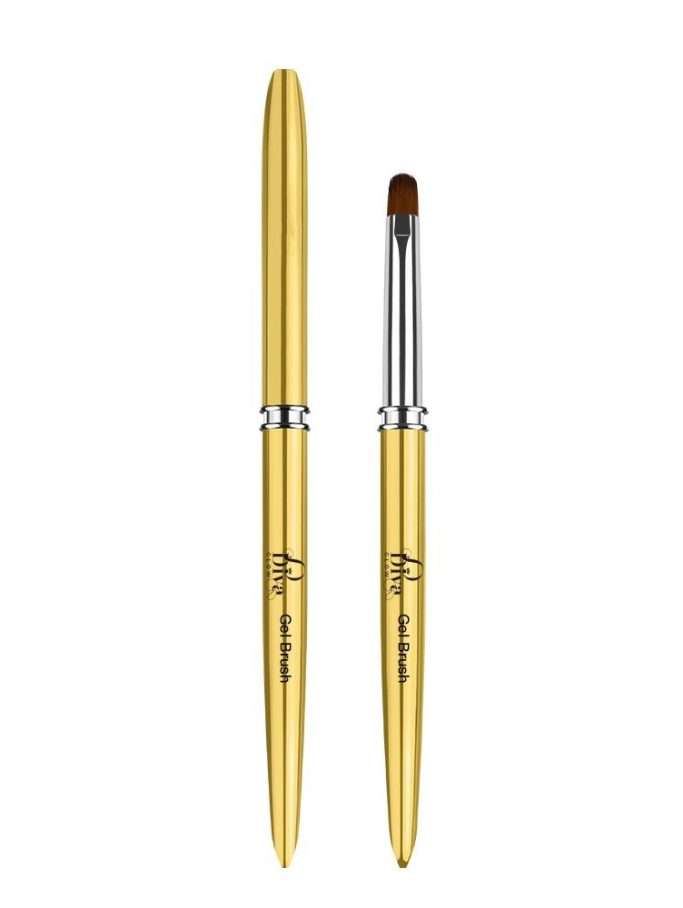 DIVA GLOW Oval Gel Brush