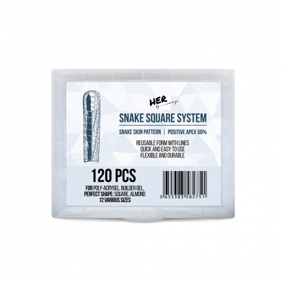 Smart Dual Forms Snake Square System 120pcs, HER